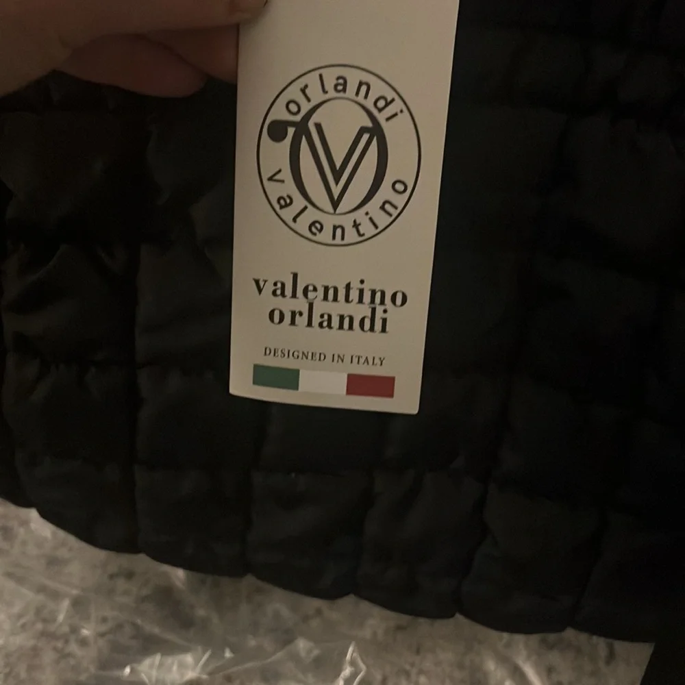 Valentino Black Quilted Women's Bag, NWT - Picture 4 of 5